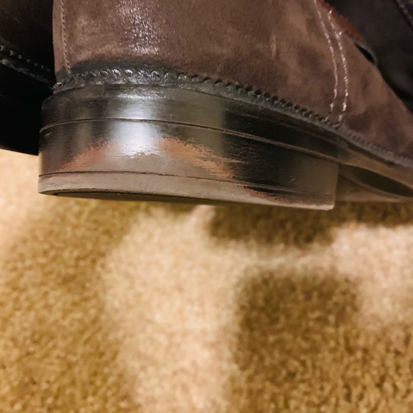 B. Makowsky Brown Leather riding boots Size 10 - Picture 10 of 16